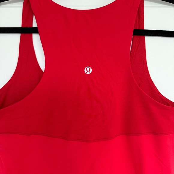 Lululemon First Base Tank Top in Love Red / Fiery Red size Women's 6 - Picture 6 of 10